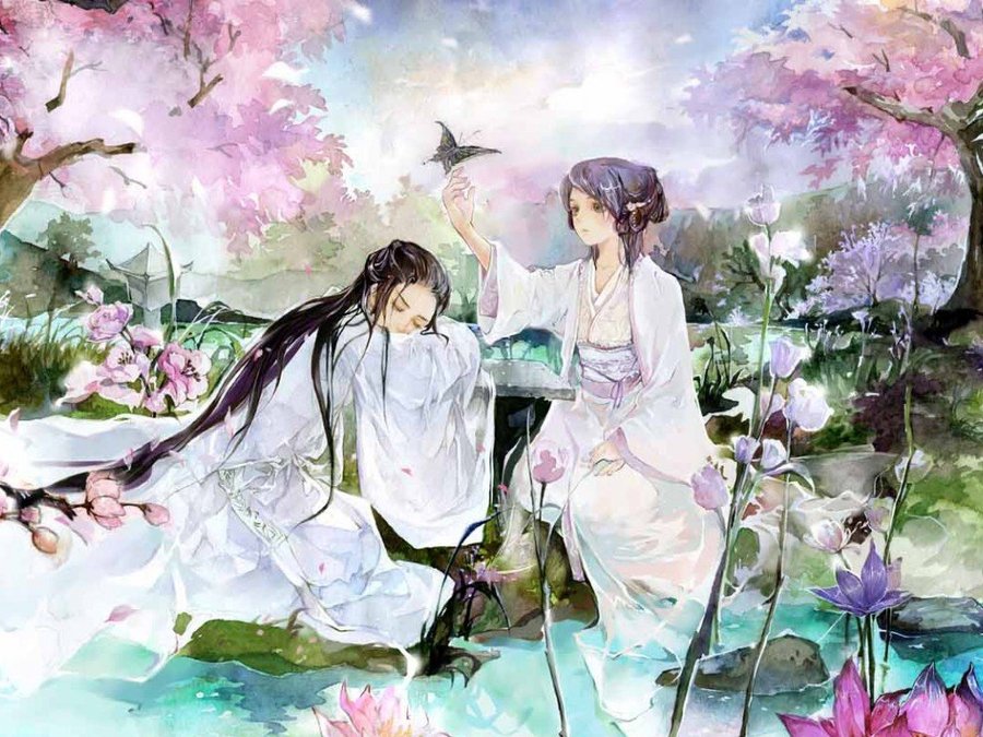 唯美古风美女图片